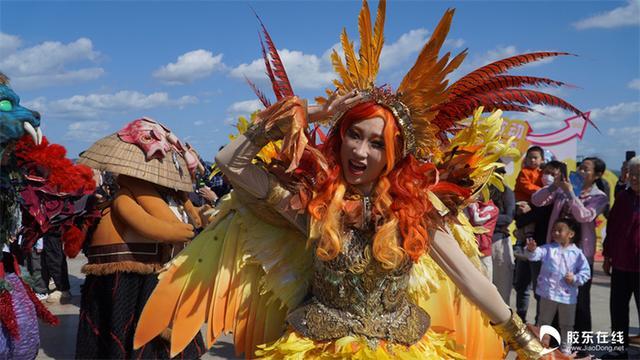 烟台黄河大集有多好吃 非遗新潮点亮海韵之美